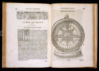 Expérimentation des propriétés des métaux magnétiques, du chapitre 5 de De Magnete, Magneticisque Corporibus, et de Magno Magnete Tellure, publié par Petrus Short, Londres, 1600